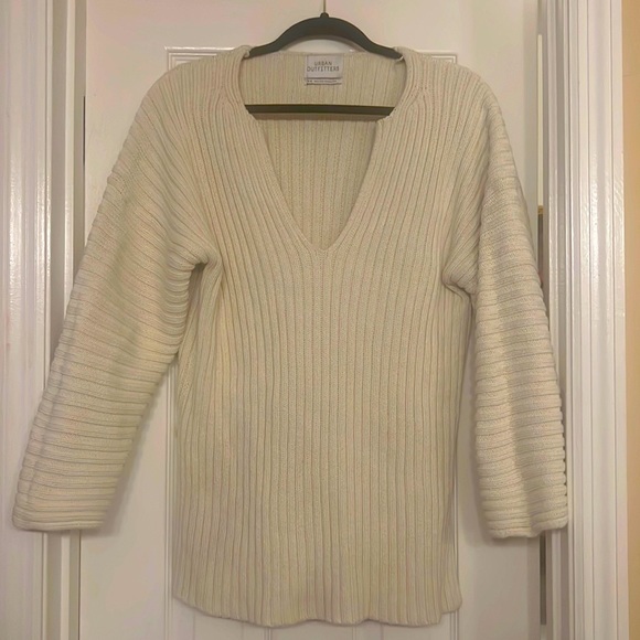 UO Double Bottom Split Hem Oversized Sweater - Picture 1 of 3